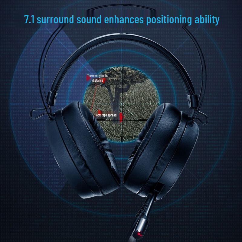 Rapoo VH500 Wired 7.1 Surround Gaming Headset