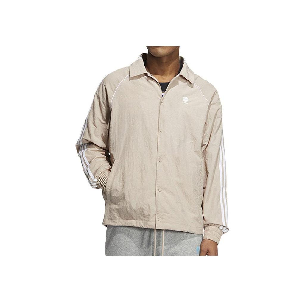 Adidas Sports Casual Jacket Men Tops Khaki IA6789