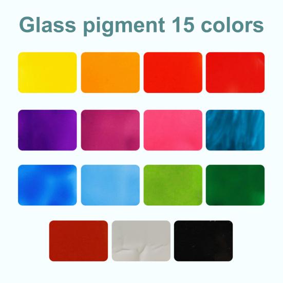 1 Set Glasfarbe Helle Farben Praktisch Ohne Backen Hochglänzend