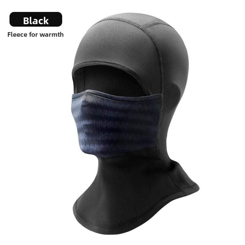Thermal Cycling Head and Face Mask Thick Fleece Lined for Outdoor Riding Motorcycle Use for Men Women Autumn Winter