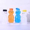 230ml Straw Cup Bear Shape Child Safe Drinking Cup with Safety Lid Straws Spill-proof Baby Shake Cup Drinkwear
