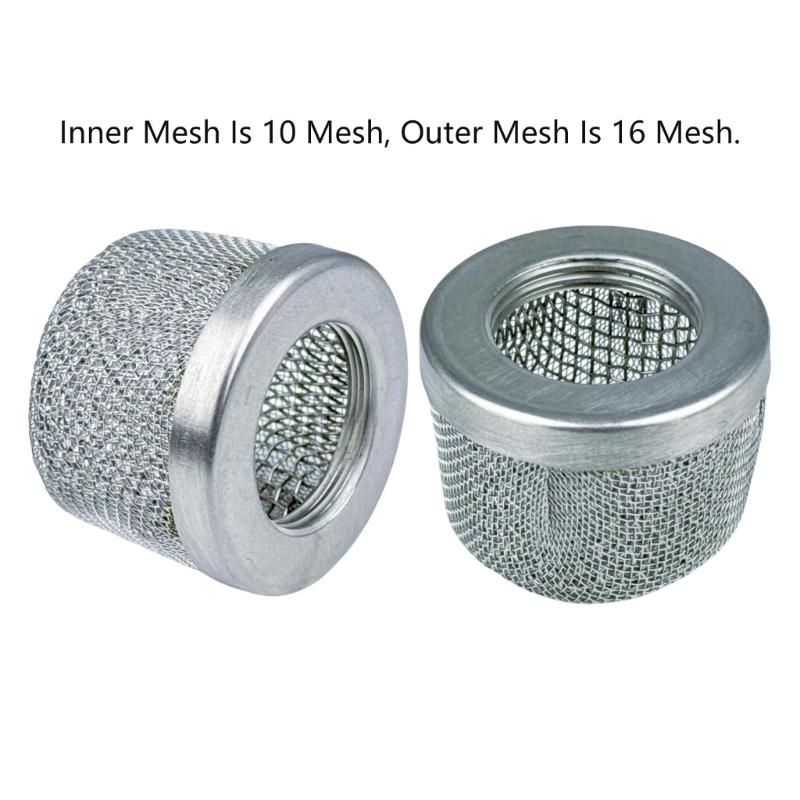 Filtru de aspirație cu ecran dublu, piesă de schimb pentru pulverizator de vopsea airless, furtun de aspirație, modele 695 750 795 1095