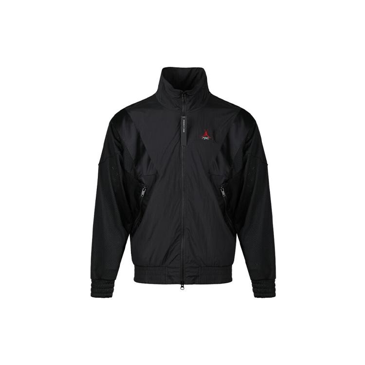 Jordan Jackets Men s Black Stand Collar Moderate Other AO0556-010 L
