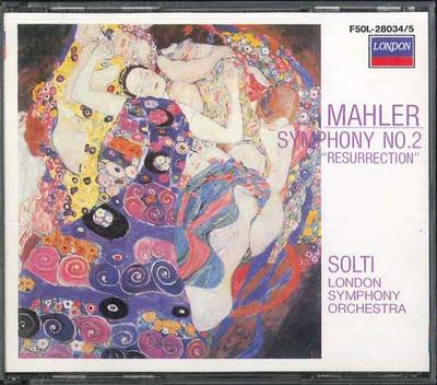 CD SOLTI, LONDON SYMPHONY ORCHESTRA &  - Mahler : Symphony No.2 "resurrectio F50L280345 PORYDOR Japan Classical Used