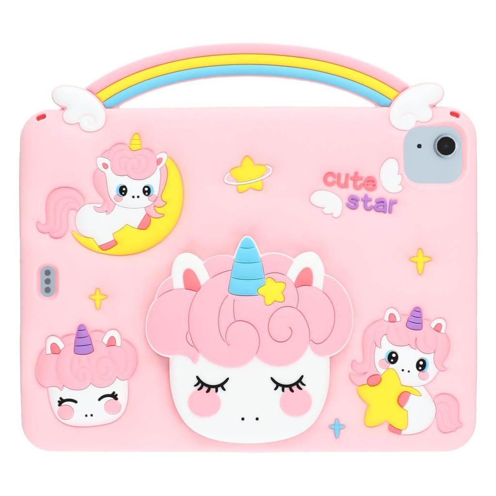 Silicone Tablet Case with Shoulder Strap For iPad Air 11 (2025)/(2024)/Pro 11 (2024)/(2022)/(2021)/(2020)/(2018)/Air (2022)/(2020)