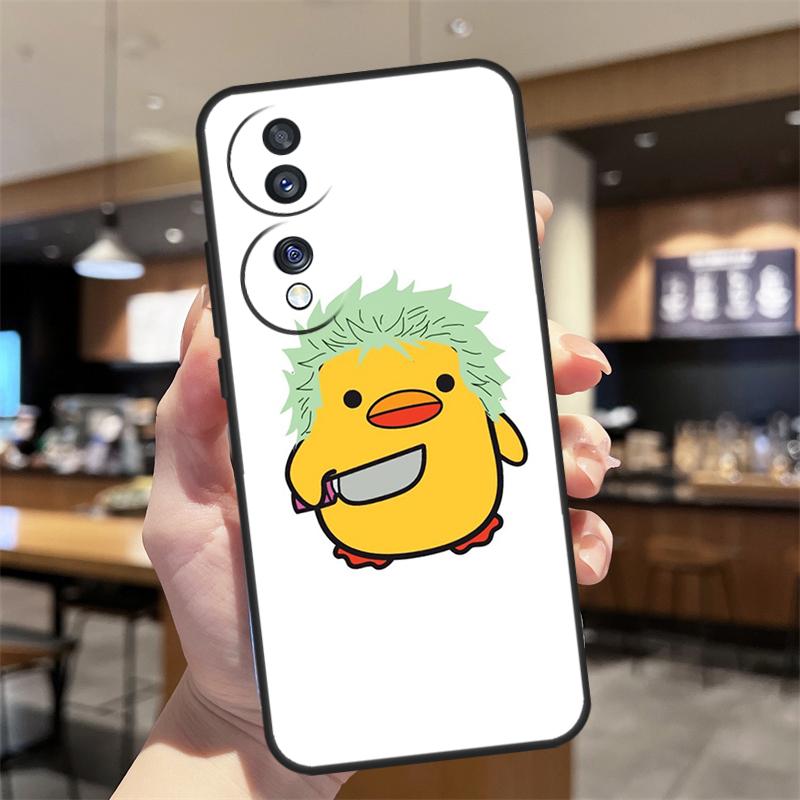 Duck With Knife Duck Cute Case For Honor Magic 5 6 7 8 Pro Honor 200 400 50 70 90 Lite X8b X8c X9b X9c X9d Win RT Cover