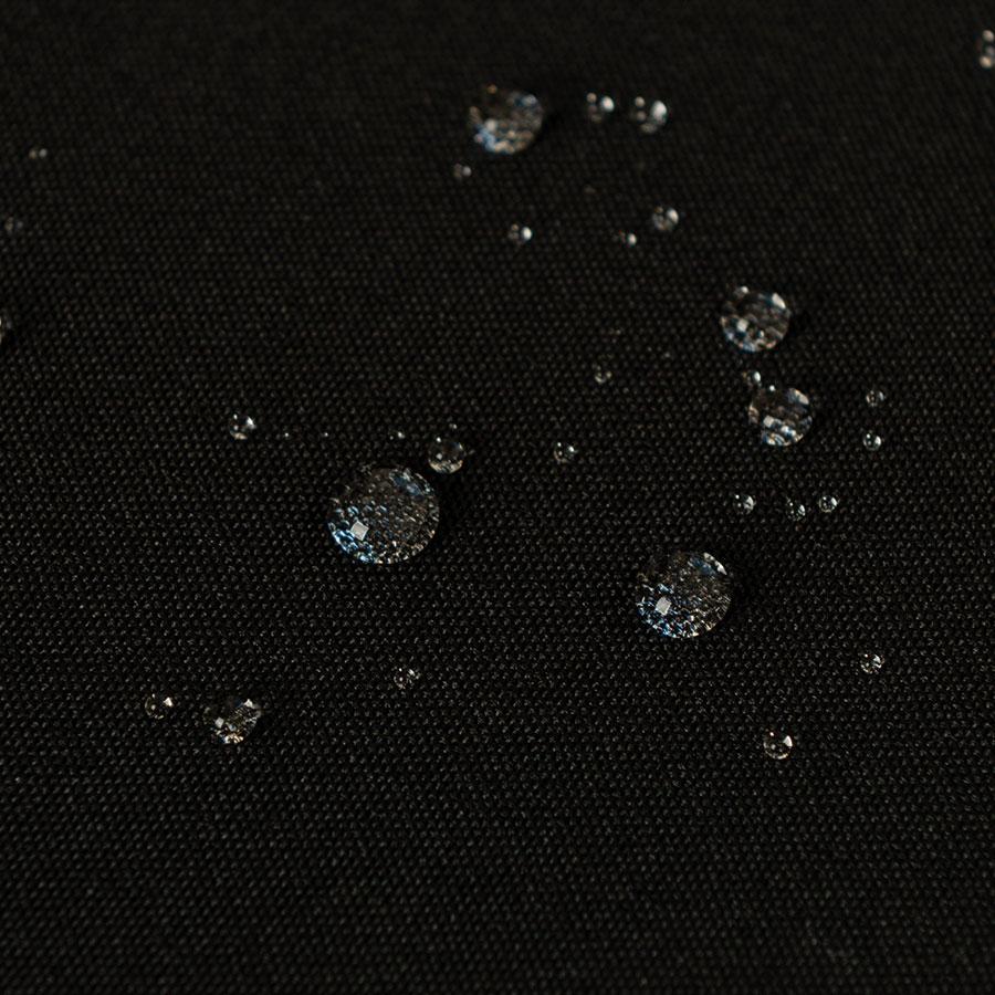 Gardenia - Ready-Made Eyelet Curtain - 140X220 Cm - Black