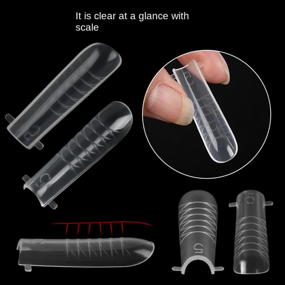 

Finger Extension Nail Art Accessories Scale False Nails Fake Nails Full Cover Almond Square Coffin