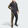 Adidas Striped Zip Fitted Jacket Men Jackets Black HY0641