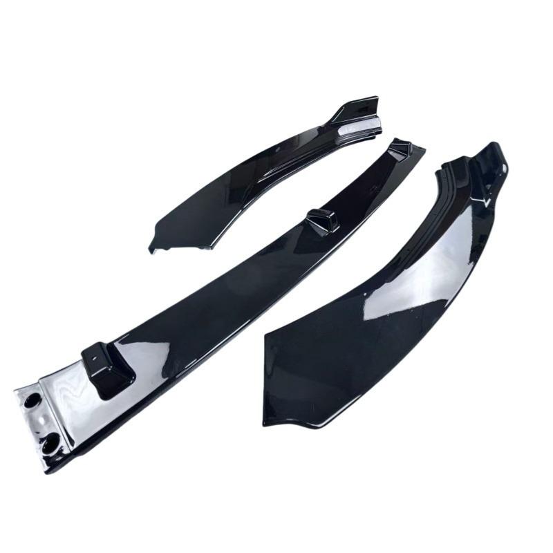 For Vw Golf 7 Golf Mk7 Mk7.5 2012-2019 Car Front Bumper Lip Spoiler Splitter Gloss Black Protector Cover Body Kit Spoiler Guard