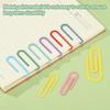 8Pc 50x15x0.5mm Paper Clip Bookmarks Metal Book Marks Page Markers Gift for Book Reading Notebook Document Office Teacher Reader