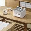 1pc-Desktop Organizer Tissue Box Multi-function Remote Clutter Storage Cell Phone Holder Car Tissue Box Desk Storage Tools