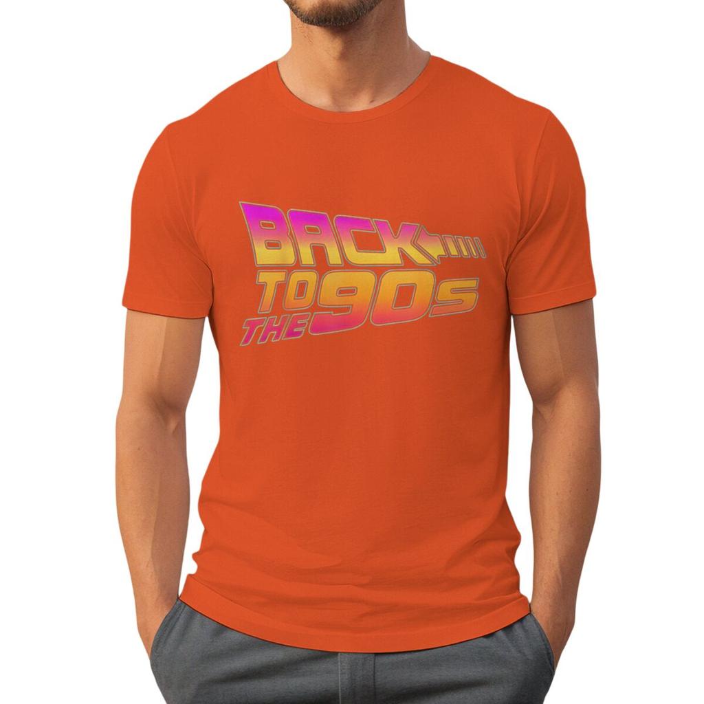 Mens Womens 90s Graphic TShirts Back To The 90s Print Casual Tee Fashion Crew Neck Shirt for Birthday Party Fun Streetwear