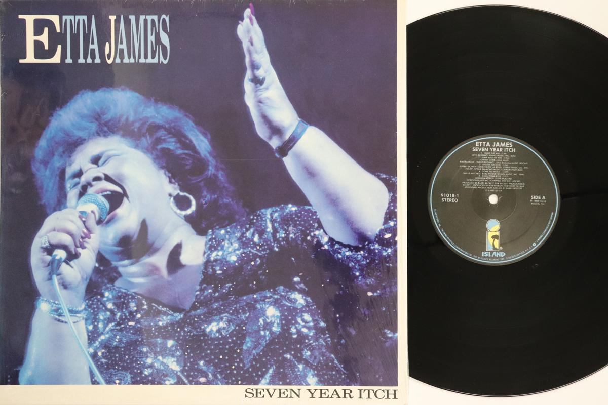 

LP Record ETTA JAMES Seven Year Itch 910181 ISLAND I 1988 US SoulFunk Used
