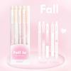 Farbverlauf Gelstift Set Schwarze Tinte Kunststoffgehäuse Blush Design Gelstifte Set Schreibwaren Büroartikel Schreibwaren