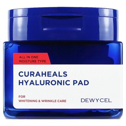 DEWYCEL CuraHeals Hyaluronic Pad Deep Hydrating Toner Pads 70 Pads