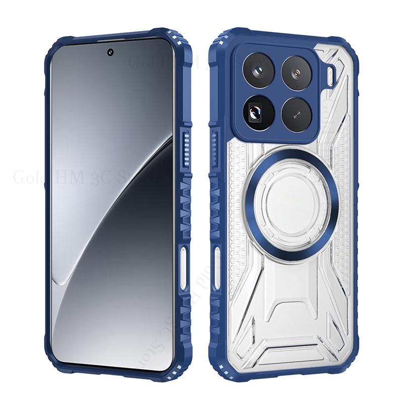 

Беспроводная зарядка Гибридный Жесткий Прозрачный Чехол Для Redmi Turbo 4 A5 14R 13C Бронированный Сверхпрочный Чехол Для Redmi Note 14 13 Pro Plus Redmi A5 4G синий