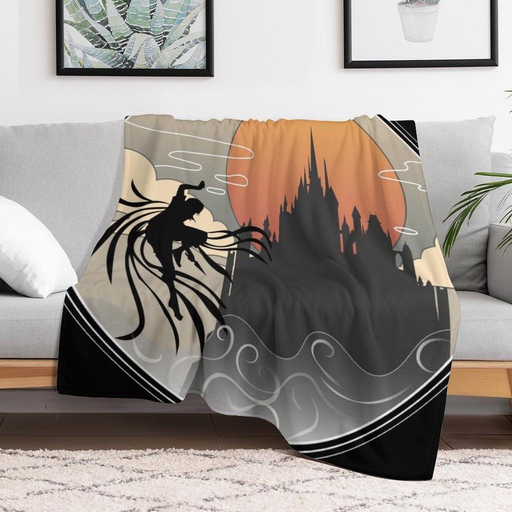 Luthadel Mistborn Throw Blanket Long Lasting Soft Plush Blanket for Daily Use