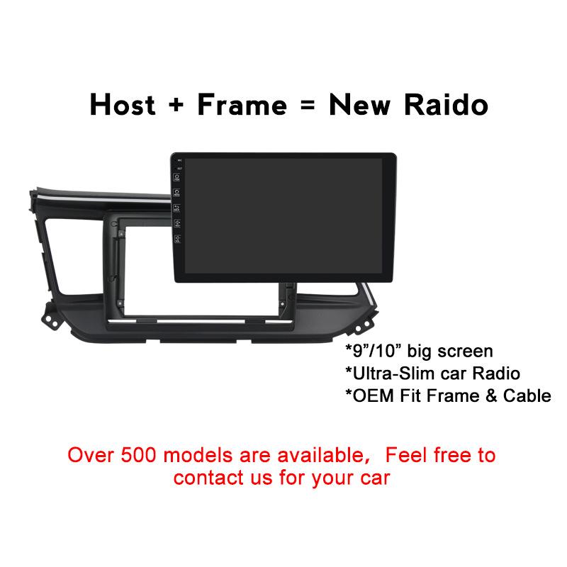 18-20 Hyundai Elantra Android Navigation Screen with Frame & Wiring Set