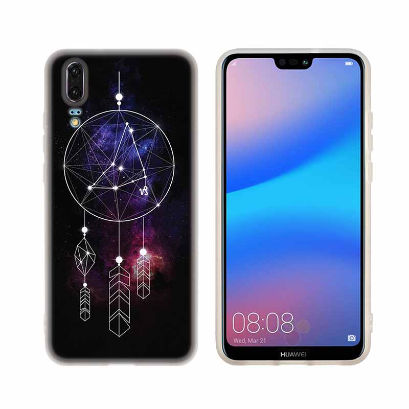 Dream Catcher Mandala Chakra TPU Soft Phone Case For Huawei P50 P40 P30 P20 Pro Lite P30lite P50lite P Samrt Z 2020 2019 Cover