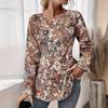 Női Új Bohém Sifon Blúz Érett Érzékű Vékony Blúz Kora Tavaszra