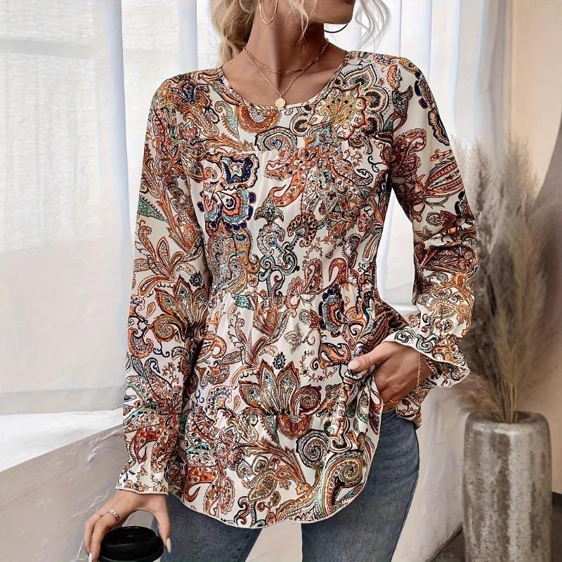 Damska Nowa Bohemska Szyfonowa Koszula Wyższy Zmysł Cienka Koszula Wewnątrz Wczesnej Wiosny