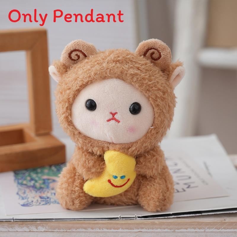 Plush Sheep Keychain With Pp Cotton Filling For Kids And Gift Lovers