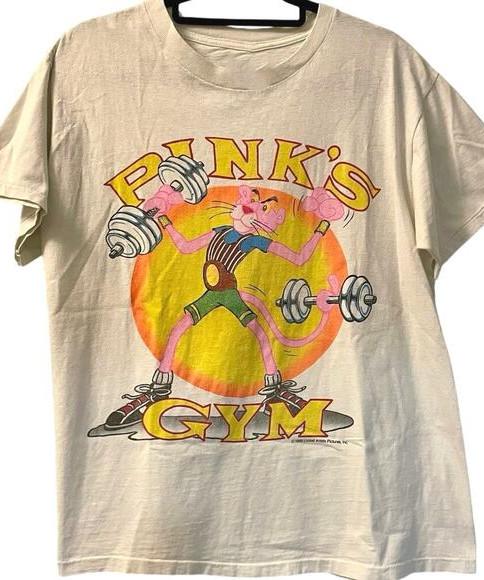 Винтажная футболка Розовая Пантера Тренировка 1990 Классическая S-5XL SN153 Унисекс Футболка S