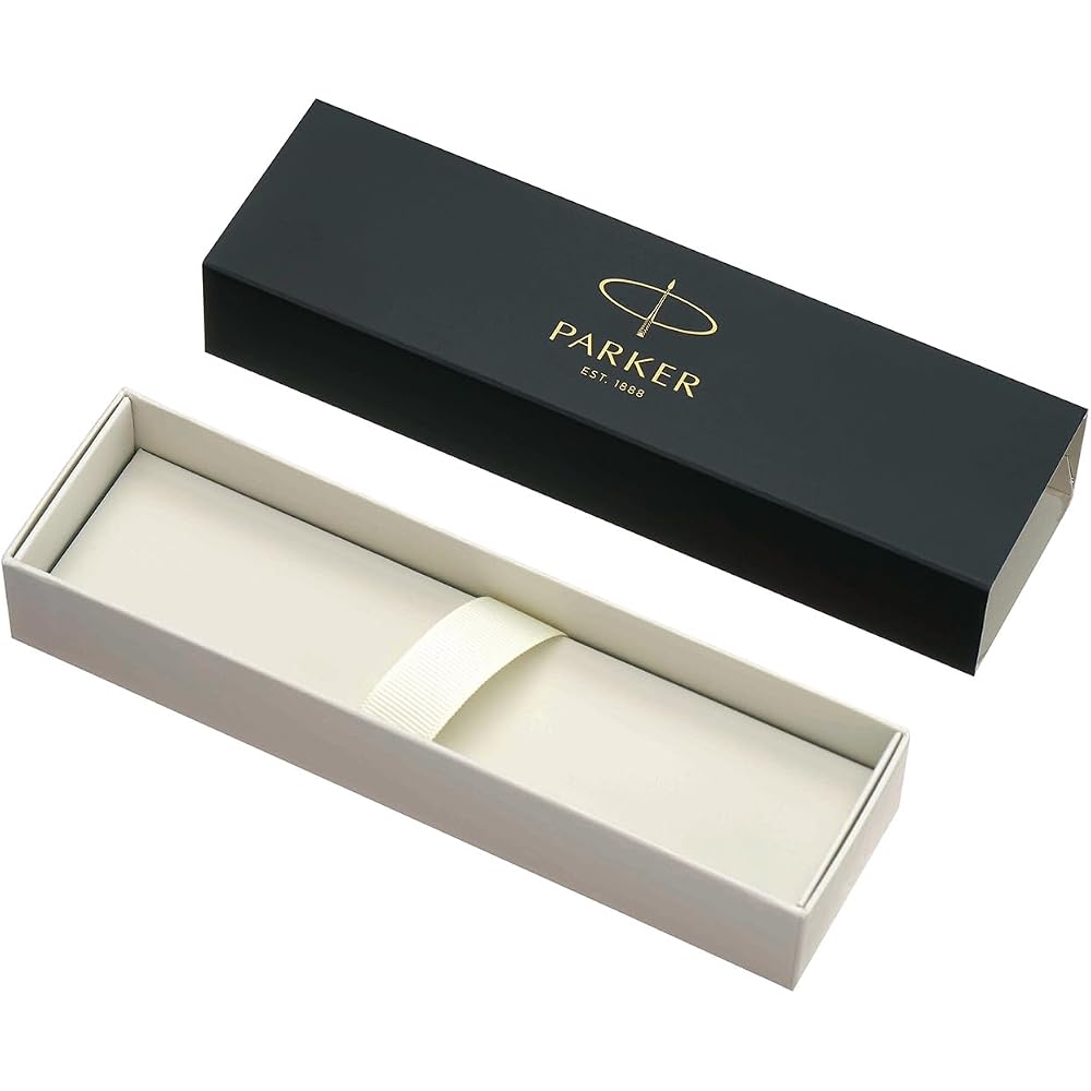 PARKER Parker Ballpoint Pen, Jotter, Stainless Steel, GT, Medium, Permanent, Gift, Boxed, Luxury,...