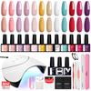 Набір для манікюру PHOENIXY Гель-лак для нігтів Nail Art Varnish Matte Top Coat з ультрафіолетовою світлодіодною лампою для нігтів 36 Вт Інструменти для нігтів Набір дрилів для нігтів Набір для декорування нігтів