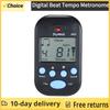 M50 Mini Metronom Professionelles Clip-On LCD Digitales Rhythmusmetronom für Gitarre Violine Bass Saiteninstrument Zubehör