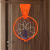 Wall Mounted Basketball Hoop With Basketball Mesh Indoor Door Hanging Basketball Goal Hoop Net For Kids