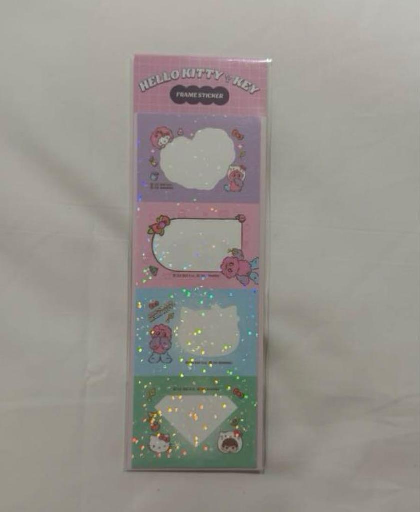 [USED] SHINee Key Frame Sticker & DIY Key Ring Set (Not Available In Japan)