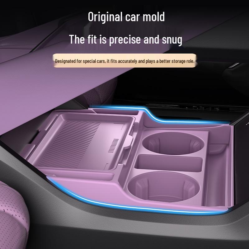 Xiaopeng P7 Center Console Glasses Storage Box & Organizer for 26 Models - Car Accessories