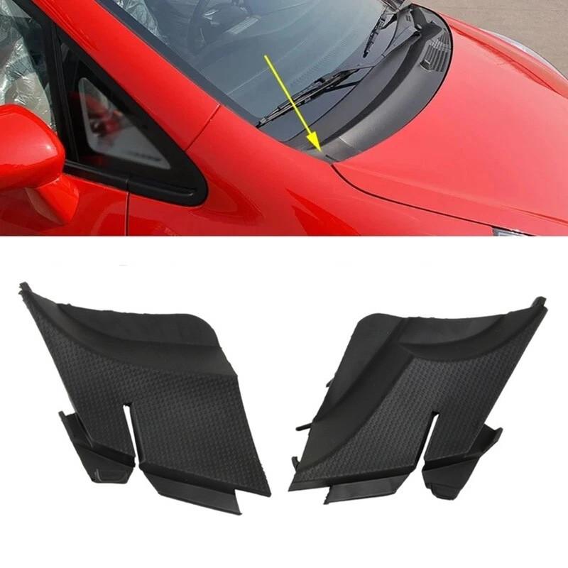 1 Pair Bonnet Cowl Top Cap Engine Hood Hinge Cover For Honda Jazz Fit Hatchback GD GD1 GD3 2003-2008