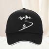 Cycling Pattern Pattern Baseball Cap Unisexs and Womens Hiphop Sun Hat Travel Fashion and Versatile Outdoor Sun Protection Hats