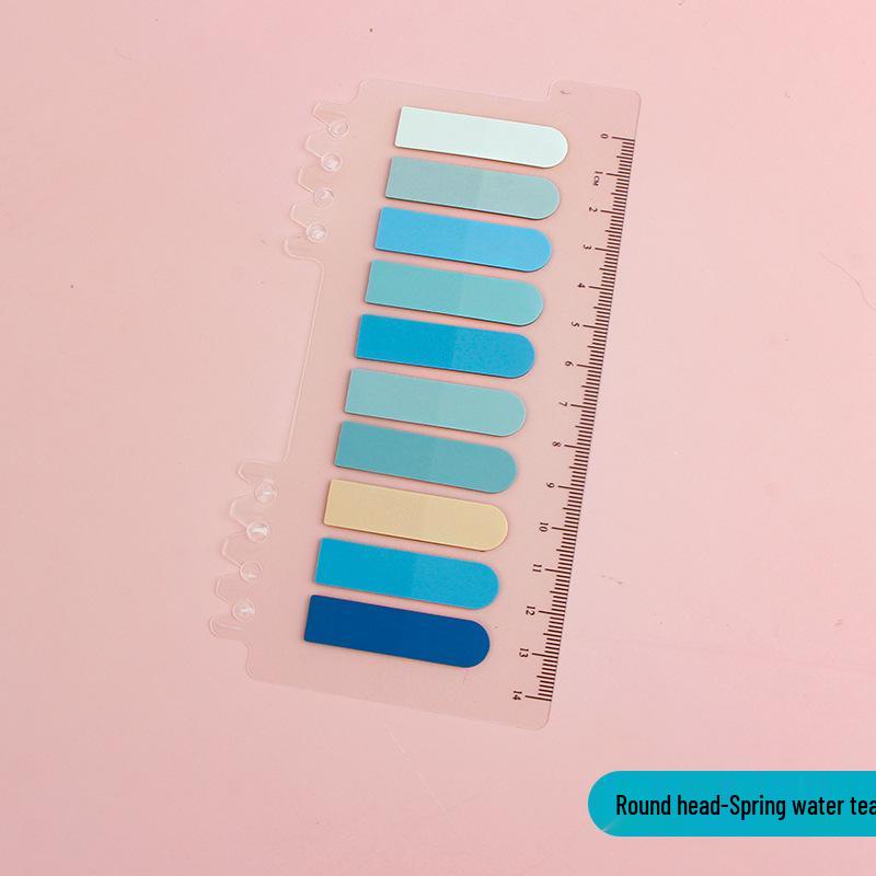 Triangle & Round Segmented Pull-out Strong Adhesive Sticky Notes for Memos