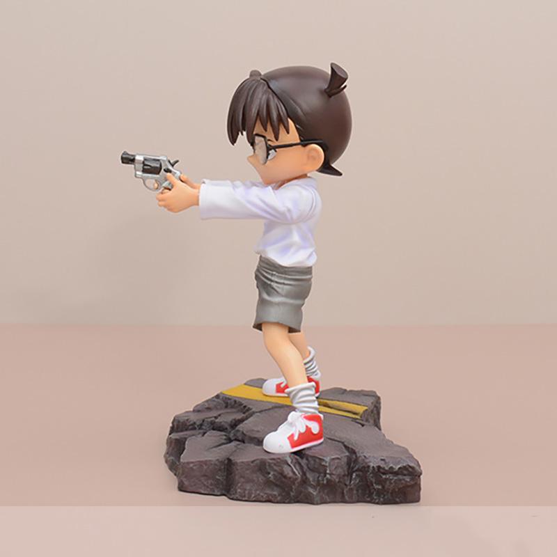 18cm Detective Conan Kuroba Kaito Kudou Shinichi Haibara Ai PVC Action Figure Anime Figure Model Toys Collection Doll Gift