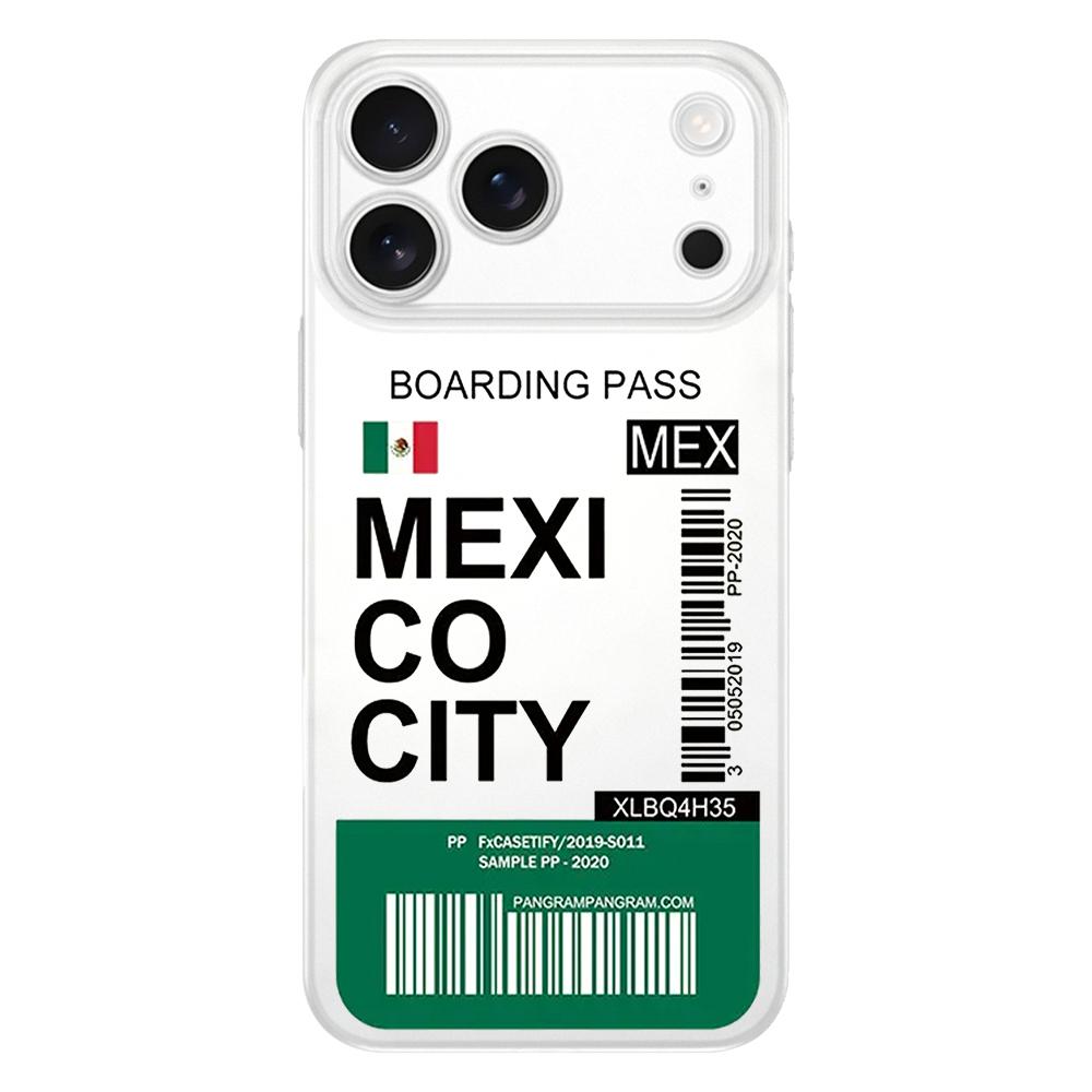 World City Travel Ticket New York London Phone Case For iPhone 17 Air 16E 16 11 15 14 Pro MAX 12 13 7 8 Plus SE Easter Cover
