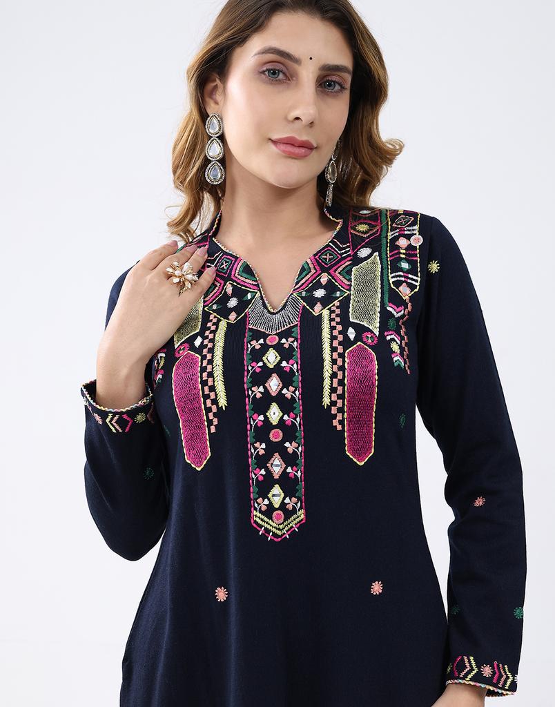 MONTE CARLO Women's Regular Fit Kurti