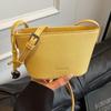 This Year's Popular Small Bag Women's Summer 2025 New Simple and Versatile Shoulder Messenger Bag Korean Version Bucket Bag