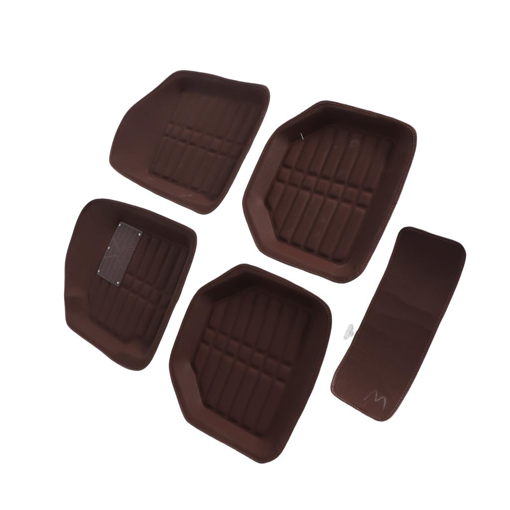 Universelle Auto-Fußmatte Einbuchtung Vollumrandende Auto-Fußmatte Regendicht Abriebfest Leder Auto-Fußpolster