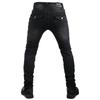 Mens Motorcycle Riding Pants With Built-in Protective Padding Stretch Cotton All-Season Outdoor Motorbike Trousers