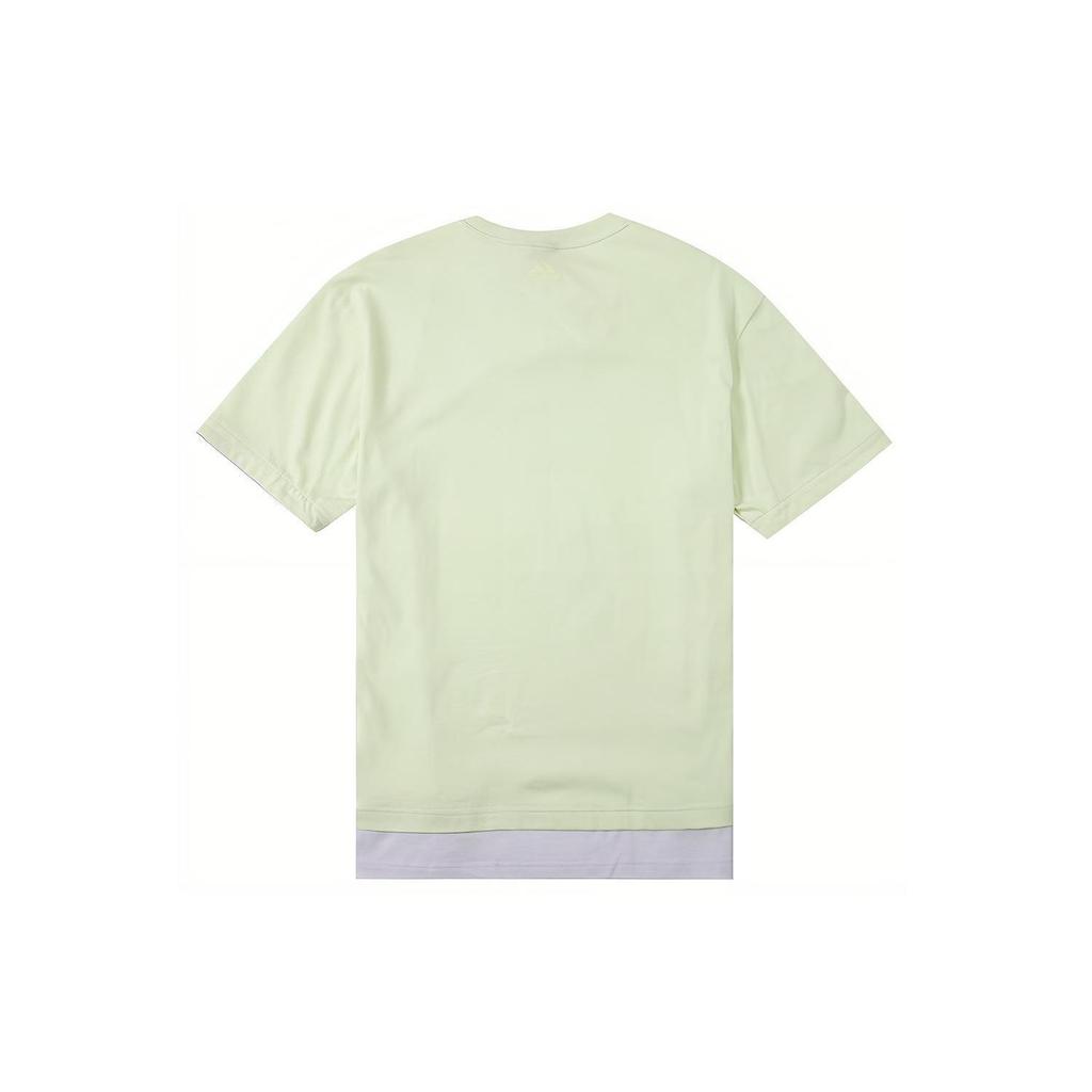 Adidas St Gfxrlx Tee Sport Casual Round Neck Layered Look Short Sleeve T-Shirt Men Tops Acid-Lime-Green HE9923