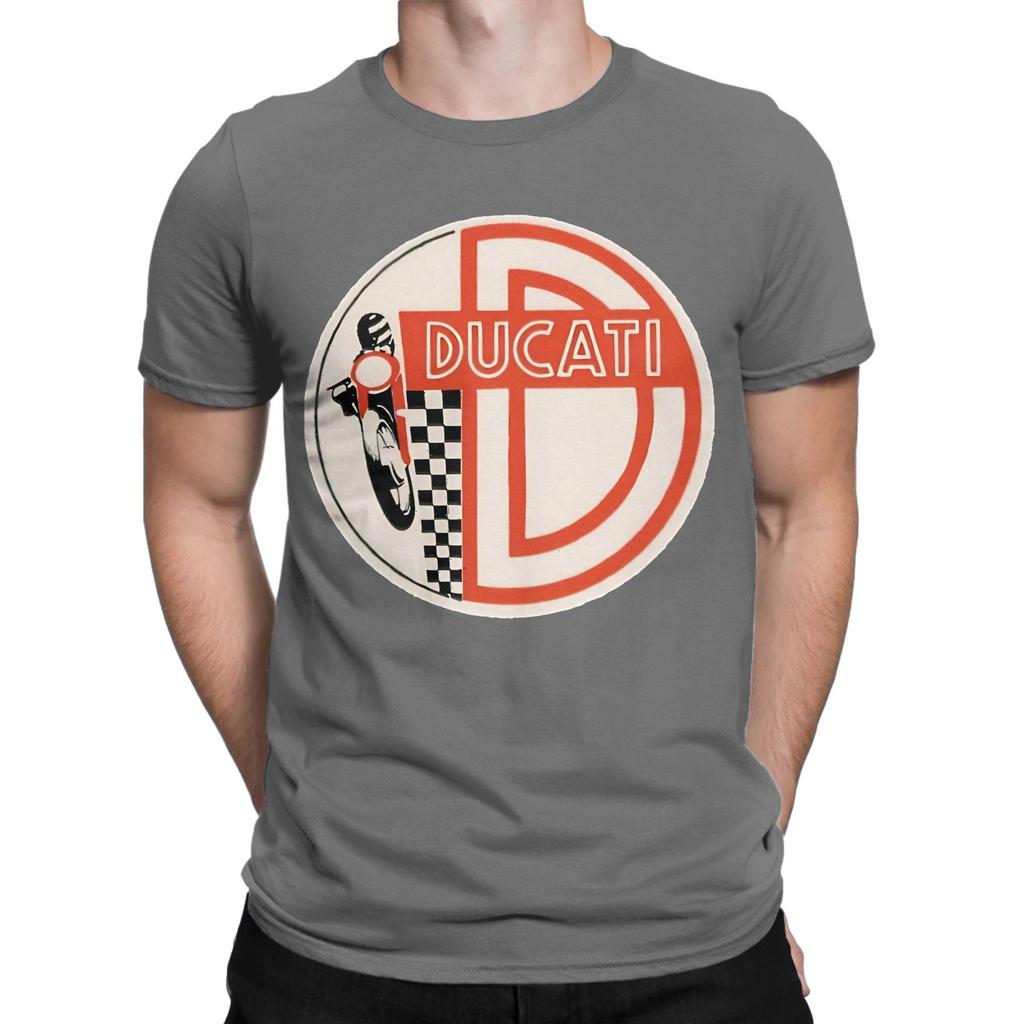 Classic Novelty 100 Cotton Tshirt Dducatis Tees Tops For Unisex