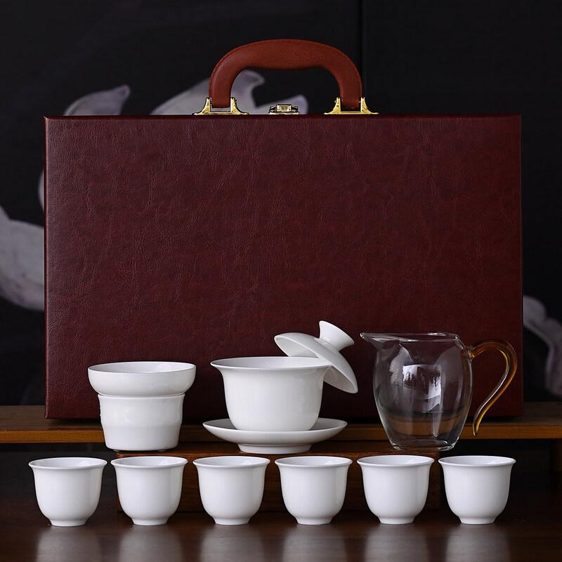 Ru Han Ceramic Tea Set Gift Box