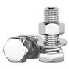 304 Stainless Steel Hex Head Bolt, Nut, & Washer Set