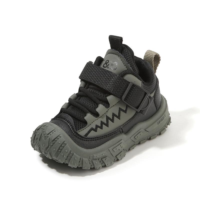 Children's sports shoes 2025 spring and autumn new boys' mountaineering shoes outdoor girls' running shoes soft-soled baby casual shoes