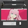 Zero two Mouse Pad Cute HD Mousepad Pad Extended Gaming Keyboard  LargeMousepad xcm XXL Gamer Mousepad