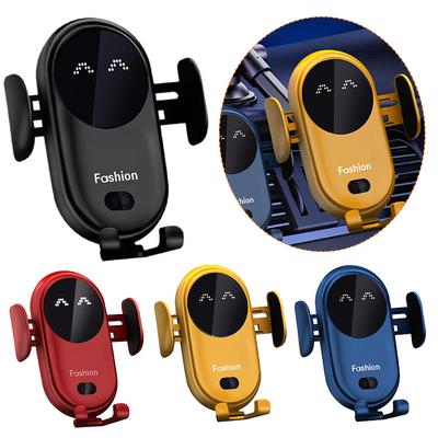 10W Auto-Wireless-Ladegerät Auto-Halterung Telefonhalter mit Saugnapfhalter Infrarot-Sensor Automatische Klemmung Handyständer